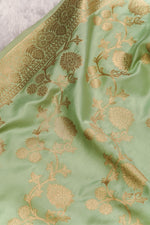 image, DEVANGI Fashion Women&#39;s Floral Silk Blend Patola Woven Dupatta
