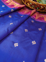 image, DEVANGI Fashion Women&#39;s Floral Silk Blend Patola Woven Dupatta
