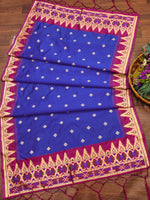 image, DEVANGI Fashion Women&#39;s Floral Silk Blend Patola Woven Dupatta
