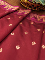 image, DEVANGI Fashion Women&#39;s Floral Silk Blend Patola Woven Dupatta
