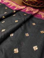 image, DEVANGI Fashion Women&#39;s Floral Silk Blend Patola Woven Dupatta

