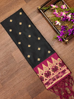 image, DEVANGI Fashion Women&#39;s Floral Silk Blend Patola Woven Dupatta
