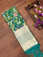 image, DEVANGI Fashion Women&#39;s Floral Silk Blend Patola Woven Dupatta
