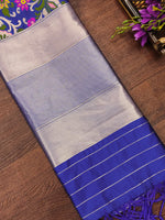 image, DEVANGI Fashion Women&#39;s Floral Silk Blend Patola Woven Dupatta
