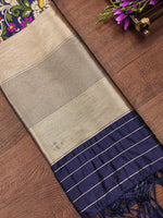 image, DEVANGI Fashion Women&#39;s Floral Silk Blend Patola Woven Dupatta
