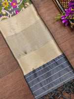 image, DEVANGI Fashion Women&#39;s Floral Silk Blend Patola Woven Dupatta
