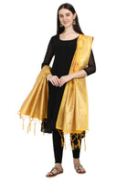 image, DEVANGI Fashion Women&#39;s Floral Silk Blend Patola Woven Dupatta
