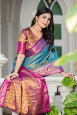 image, Traditional Banarasi Silk Saree for Woman&#39;s
