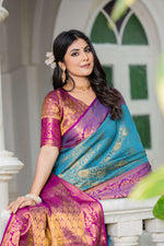 image, Traditional Banarasi Silk Saree for Woman&#39;s
