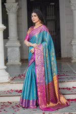 image, Traditional Banarasi Silk Saree for Woman&#39;s
