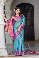 image, Traditional Banarasi Silk Saree for Woman&#39;s
